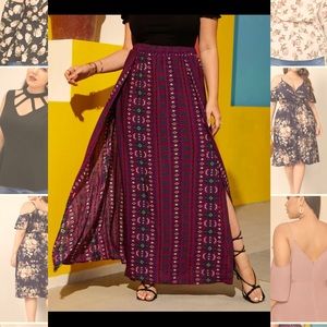 New Boho Hippie Maxi Skirt